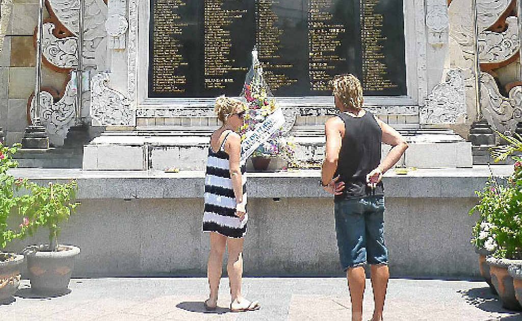 Bali bombing victims’ memorial. Bali bombing victims’ memorial.